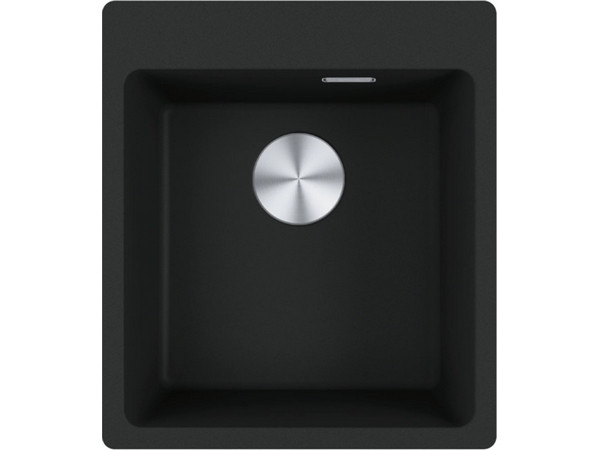 Мойка MRG 610-39 Черный матовый вент-автомат