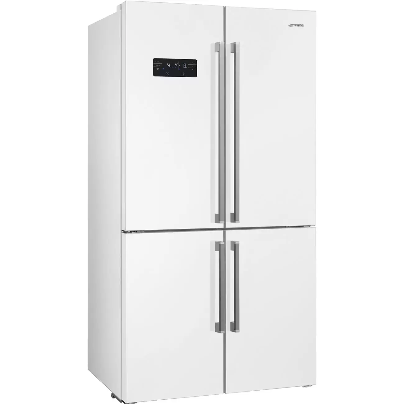 SMEG FQ60BDE Отдельностоящий 4-х дверный холодильник Side-by-Side, No-frost, 90.8 см, цвет белый